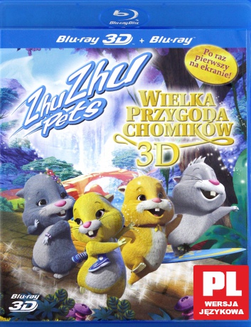 Zhu Zhu Pets: Wielka Przygoda Chomików 3D [Blu-Ray 3D]+[Blu-Ray]