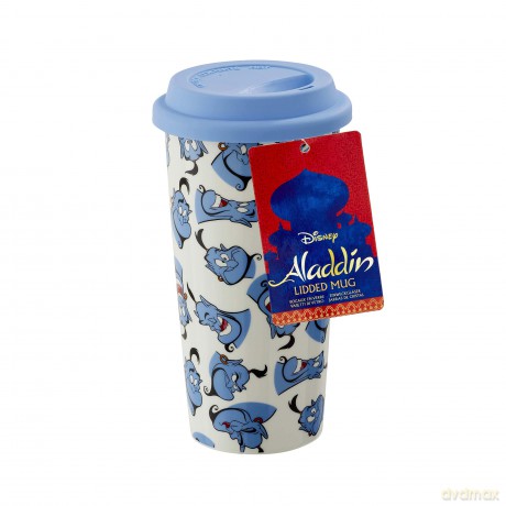 Aladdin: Aladdin - Lidded Kubek - Genie Pattern
