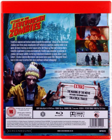 Attack Of The Lederhosen Zombies [Blu-Ray]