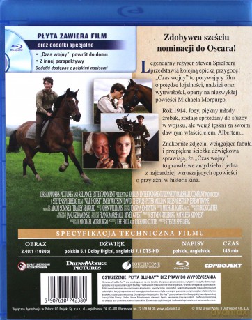 Czas Wojny (War Horse) [Blu-Ray]