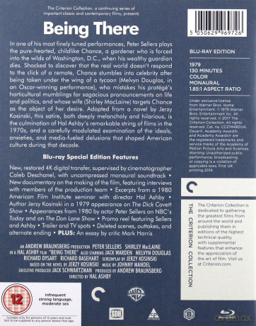 Being There (Wystarczy być) (Criterion Collection) [Blu-Ray]
