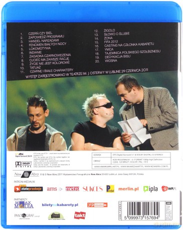 Kabaret Ani Mru-Mru: Czerń Czy Biel [Blu-Ray]