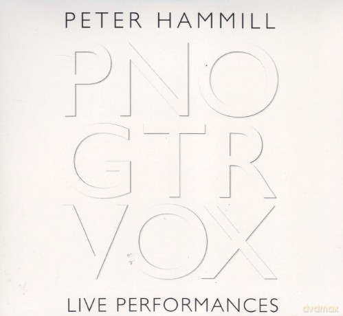 Peter Hammill: Pno.Gtr.Vox [CD]