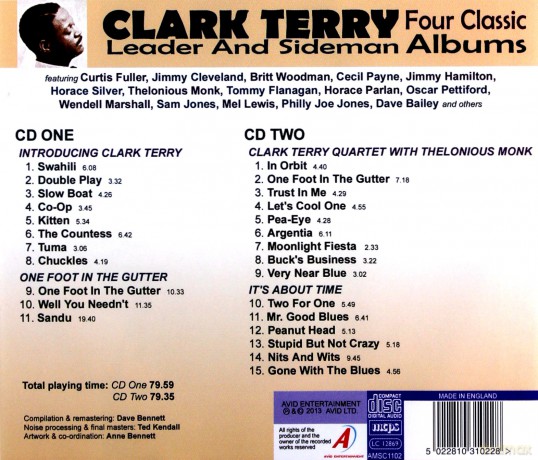 Clark Terry: Four Classic Albums [2CD]