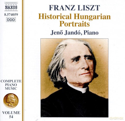 Jeno Jando: Franz Liszt: Complete Piano Music Vol. 54 - Historical Hungarian Portraits [CD]