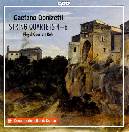 Pleyel Quartett Koln: Gaetano Donizetti: String Quartets 4-6 [CD]