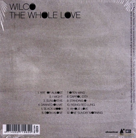 Wilco: The Whole Love [CD]