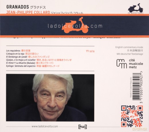 Jean Philippe Collard: Granados Goyescas (digipack) [CD]