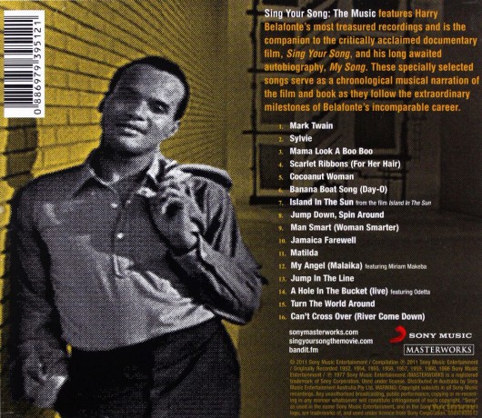 Harry Belafonte: Sing Your Song: The Music [CD]