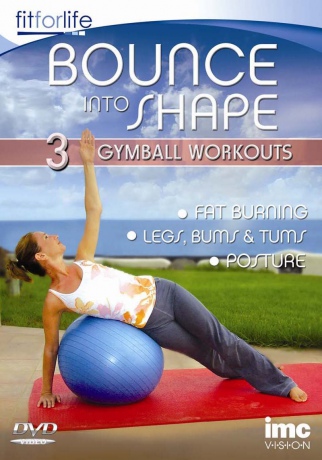 Gymball Bounce Into Shape 3 In 1 Workout [DVD]