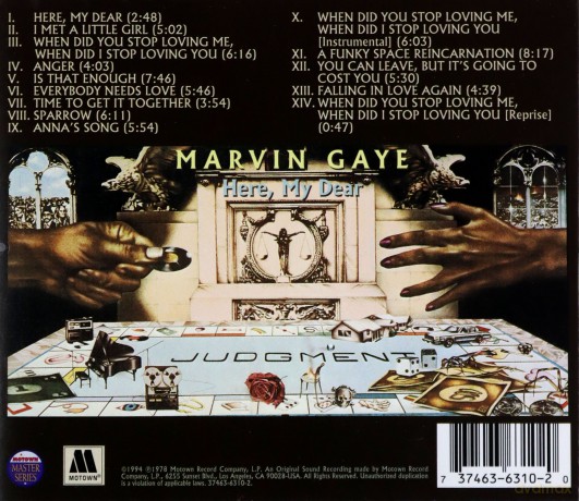 Marvin Gaye: Here My Dear [CD]