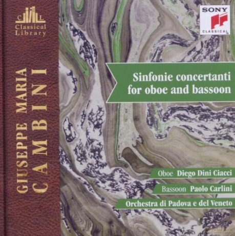 Diego Dini Ciacci: Cambini Sinfonie Concertanti For Oboe and Bassoon [CD]