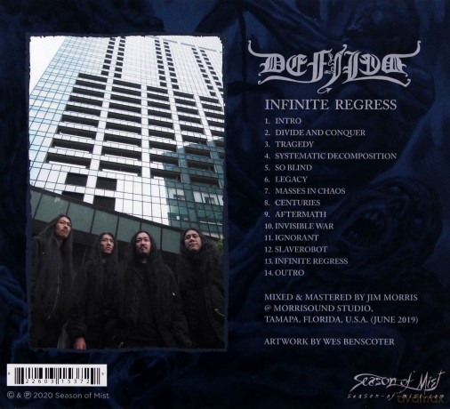 Defiled: Infinite Regress (digipack) [CD]
