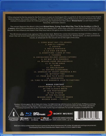Il Divo: Live In London [Blu-Ray]