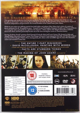 John Adams Season 1 [3DVD]