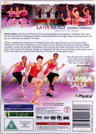 Latin Dance Aerobic Workout - Dance off the Inches - Fit for Life Series [DVD]