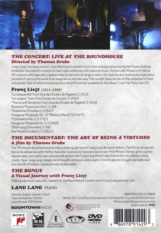 Lang Lang: Liszt - My Piano Hero [DVD]