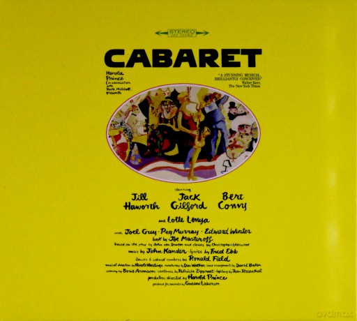 Cabaret soundtrack (Kabaret) (Original Cast Recording) [CD]