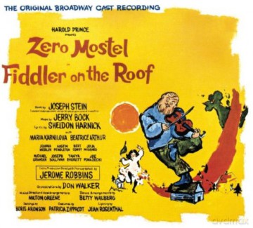 Fiddler On The Roof soundtrack (Skrzypek Na Dachu) (Original Cast Recording) [CD]