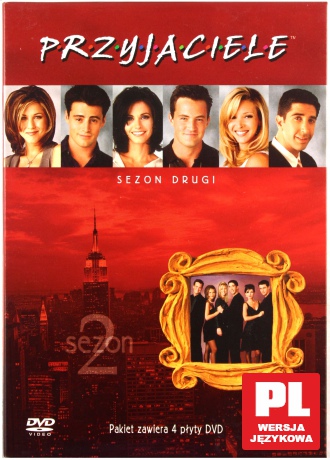 Przyjaciele Sezon 2 [4DVD]