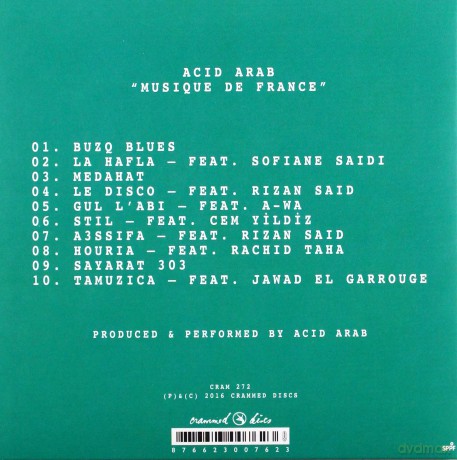 Acid Arab: Musique De France [CD]