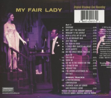 My Fair Lady soundtrack (Original Cast Recording) [CD]