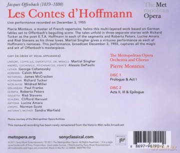 Pierre Monteux; Roberta Peters: Offenbach: Les Contes d'Hoffmann (Metropolitan Opera) [2CD]