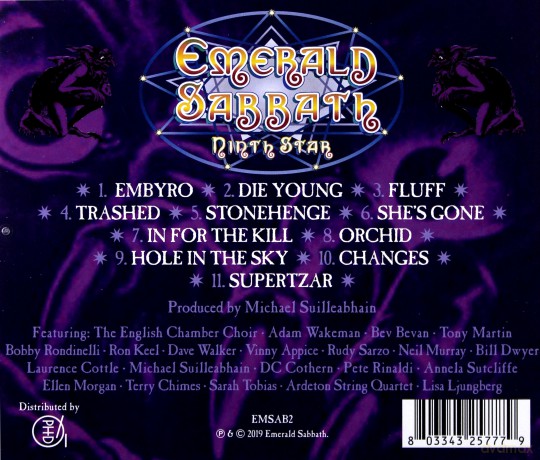 Emerald Sabbath: Ninth Star (Remastered) (+ Sticker) [CD]