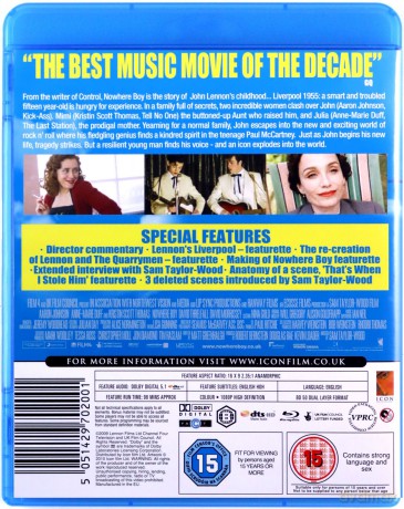 Nowhere Boy (John Lennon. Chłopak znikąd) [Blu-Ray]