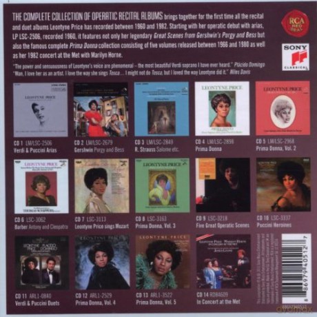 Leontyne Price: Leontyne Price - The Complete Album Collection of Opera Arias and Duets [14CD]