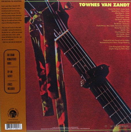 Townes Van Zandt: Our Mother The Mountain - 50th Anniversary [Winyl]