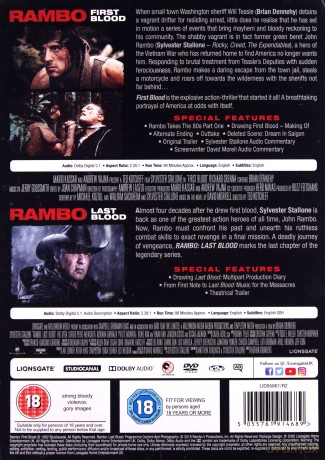 Rambo: First Blood & Last Blood [2DVD]