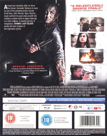 Rambo: Last Blood (Ostatnia krew) [Blu-Ray]
