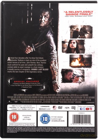 Rambo: Last Blood (Ostatnia krew) [DVD]
