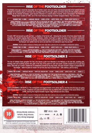 Rise Of The Footsoldier The Ultimate Collection [4DVD]