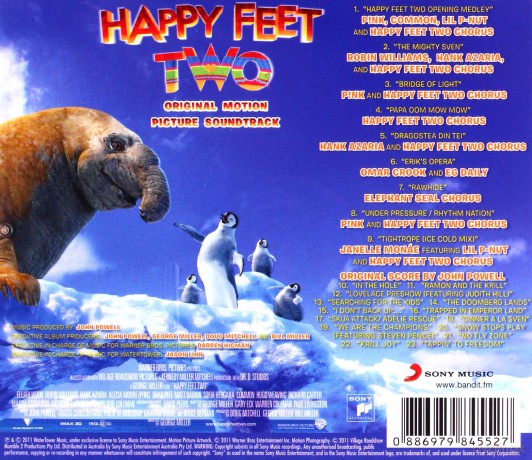 Happy Feet Two soundtrack (Tupot Małych Stóp 2) [CD]
