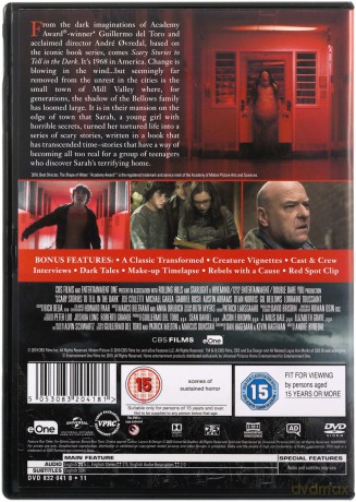 Scary Stories To Tell In The Dark (Upiorne opowieści po zmroku) [DVD]