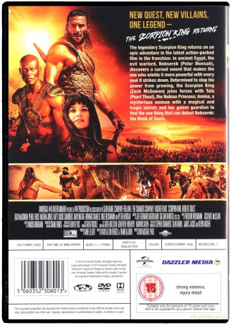 The Scorpion King: The Book of Souls (Księga dusz) [DVD]