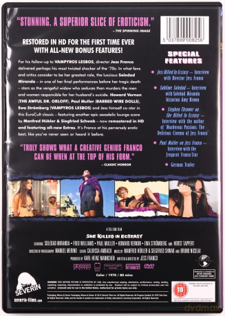 She Killed In Ecstasy [DVD]