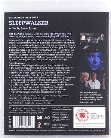 Sleepwalker / The Insomniac [Blu-Ray]+[DVD]