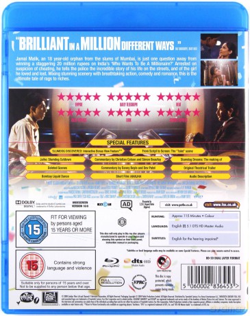 Slumdog Millionaire (Milioner z ulicy) [Blu-Ray]