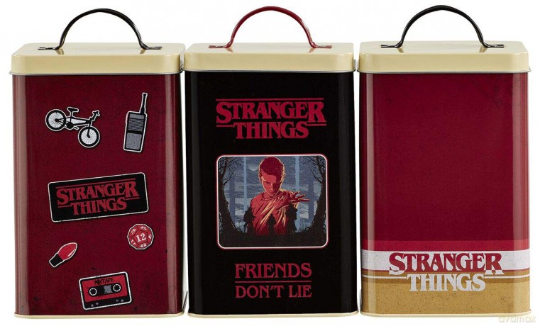 Stranger Things Zestaw pudełek kuchennych do przechowywania