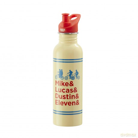 Stranger Things: Stranger Things: Metal Water Bottle: Silhouette
