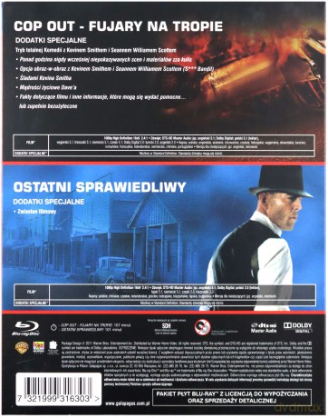 Cop Out. Fujary na tropie / Ostatni sprawiedliwy [BOX] [2xBlu-Ray]