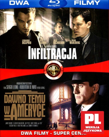Dawno temu w Ameryce / Infiltracja BOX [2Blu-Ray]