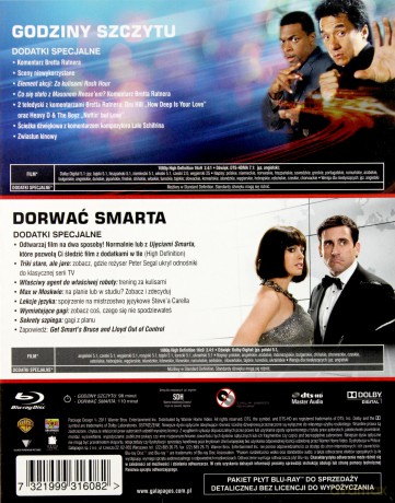 Dorwać Smarta / Godziny szczytu [BOX] [2Blu-Ray]