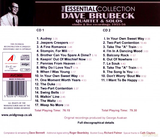 Dave Brubeck: The Essential Collection [2CD]
