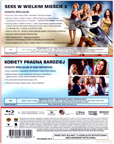 Kobiety pragną bardziej / Seks w wielkim mieście 2 [BOX] [2Blu-Ray]