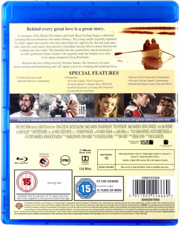 The Notebook [Blu-Ray]