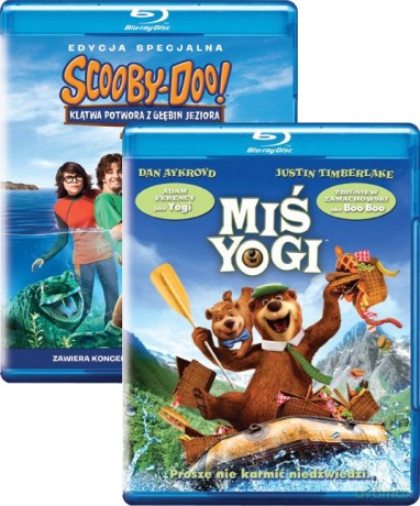 Scooby-Doo! Klątwa potwora z głębin jeziora / Miś Yogi BOX [2xBlu-Ray]